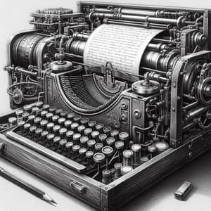 Vintage Steampunk Computer Photography: Nostalgic Retro Style