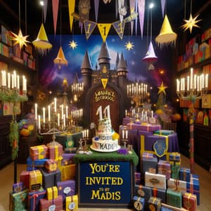 Enchanting 11th Birthday Party with Magical School Theme