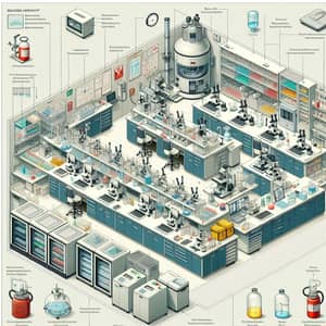 Molecular Biology Laboratory Floor Plan