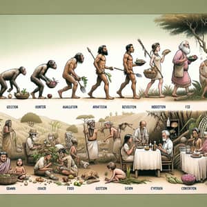 Evolution of Eating Habits in Humans: From Ancient to Modern Times