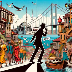 Humorous Album Cover for 'Everybody Loves Istanbul'