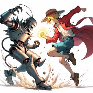 Edward Elric vs Luffy: Epic Battle of Alchemy and Elasticity