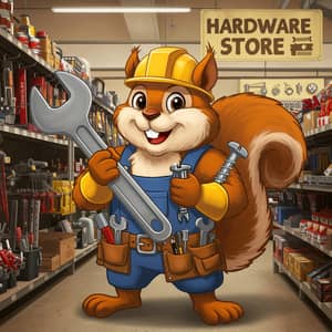 Create a Mascot for Your Hardware Store