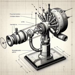 Innovative Medical Device Sketch | Projectile Motion & Free Fall Principles