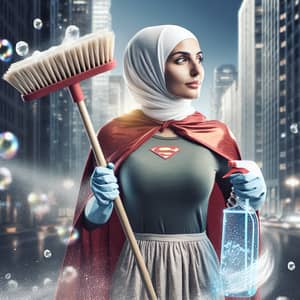 Cleaning Superhero | Order and Cleanliness Personified