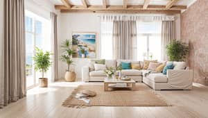 Bright Summer Living Room Design Ideas