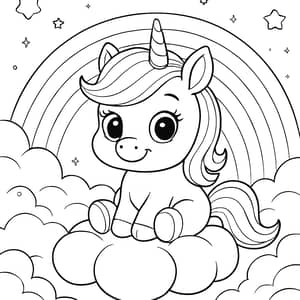 Fun Caricature Art Coloring Page