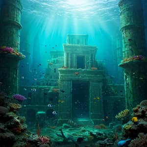 Explore the Mystical City of Atlantis Underwater