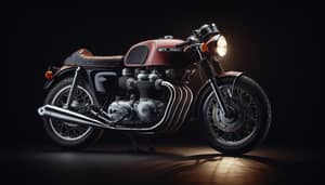 1974 Moto Guzzi Le Mans Mk I | Classic Motorcycle on Black Background