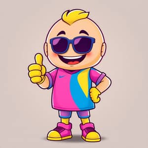 Vibrant Jersey Printing Mascot Design