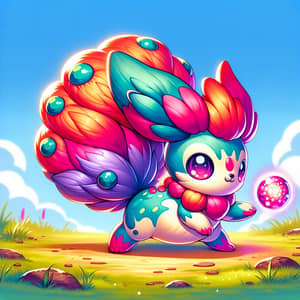 Unique Playful Creature Asset for Pokémon-like Games