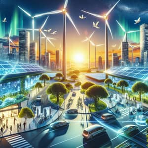 Futuristic Clean Energy: A Sustainable Vision