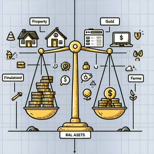 Balancing Real and Financial Assets in Investment