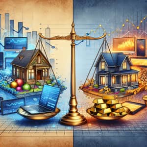 Achieving Balance: Real vs Digital Assets