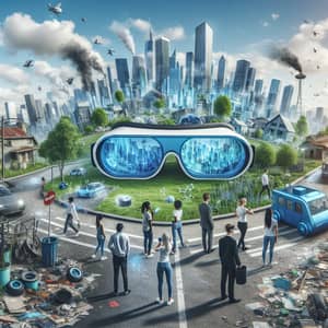 Virtual Reality Technology Reducing Urban Pollution