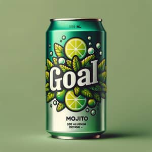 Goal Mojito 500ml Can Design | Fresh and Stylish