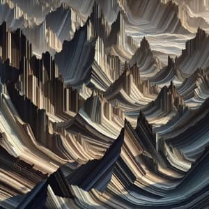 Abstract Shale Formations | Geological Textures and Colors