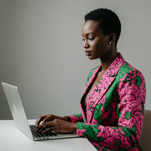 Empowered Black Women in Business Attire