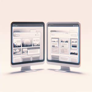 Website Creation with Minimalist Design