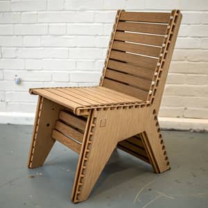 DIY Cardboard Chair: Simple Design & Sturdy Structure