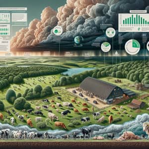 Livestock Farming Climate Impact: Environment Reality