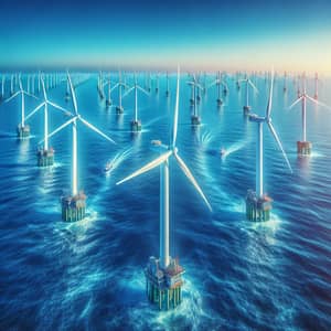 Exploring Offshore Wind Power Plants in 4K