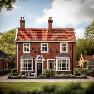 Stunning Frisian House with Red Bricks & Reed Roof