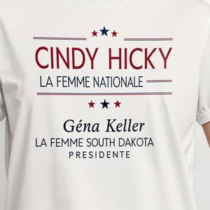 Le Femme Nationale President T-Shirt Logo