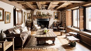 Cozy Rustic Living Room Ideas