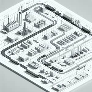 Minimalist Supply Chain: Clean & Streamlined Visual Interpretation