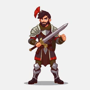 Medieval Pixel Character for RPG Games in Unity