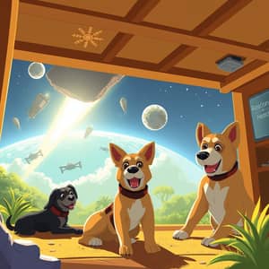 Rescue Dog Squad vs. Zargons: A Cosmic Adventure