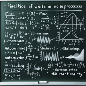 Statistical Analysis: Mean, Variance, Covariance, Correlation | White Noise Processes