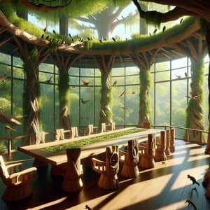 Unique Council Room in the Tree Tops