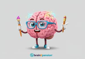 BrainXpansion Mascot: Discover Creative Learning