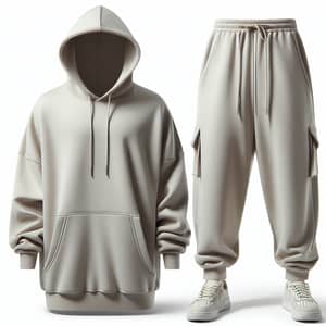 Men's Oversized Sport Suit with Hoodie | Athletic Comfort