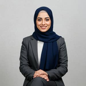 Professional Portrait of a Woman in Hijab