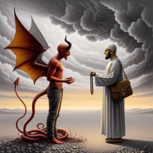 Satan and Muslim: A Symbolic Encounter