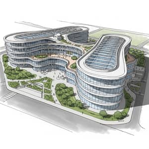 High-Performance Center Sketch in Sant Cugat