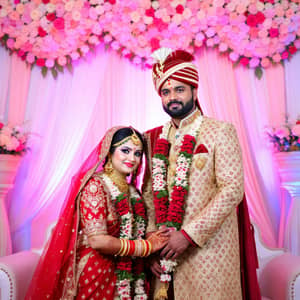 Beautiful Indian Wedding Couple Moments