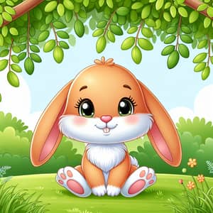 Happy Tree Friends Rabbit in a Meadow