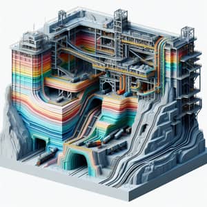 3D Cross-Sectional Coal Mine Model for BIM Design