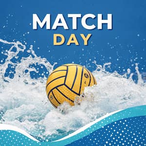 Water Polo Match Day Background for IG Posts