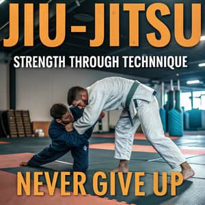 Jiu Jitsu Poster - Art for Martial Arts Lovers