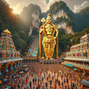 Batu Caves Thaipusam Festival: Divine Murugan Statue & Vibrant Celebrations