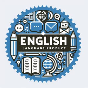 Creative Logo for English Language Learning Product