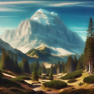 Picturesque Mountain Landscape