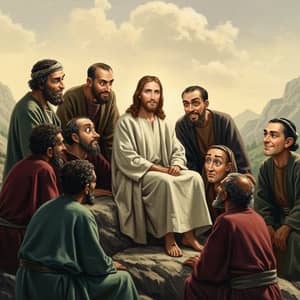 Jesus and Disciples Book Cover Image