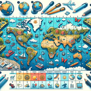 Geographical Principles: Comparative Table & Examples