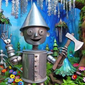 tin woodman from the wizard of oz, Digital art